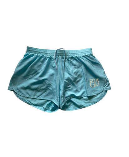 Teal Reflective Shorts